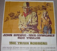 #8568 TRAIN ROBBERS 6sh '73 John Wayne 