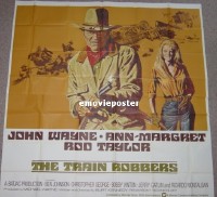 #0246 TRAIN ROBBERS 6sh '73 John Wayne 