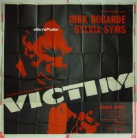 #051 VICTIM English 6sh '62 Dirk Bogarde 