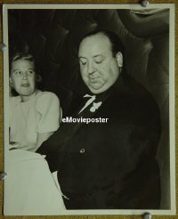 #009 ALFRED HITCHCOCK 8x10 1940 candid! 