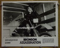 #4143 ASSASSINATION 8x10 '86 Charles Bronson 