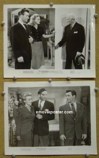 #6671 COUNTERFEITERS 2 8x10s 48 Hugh Beaumont 