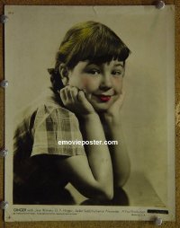 #4397 GINGER color 8x10 '35 Jane Withers 