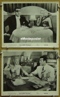 #221 HOW TO MARRY A MILLIONAIRE 2 8x10s '53 