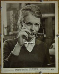 #3699 IN THE FRENCH STYLE 8x10 63 Jean Seberg