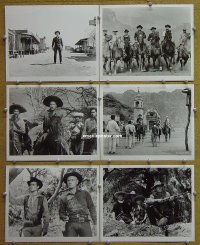 #3884 MAGNIFICENT 7 6 8x10s #1 60 Yul Brynner