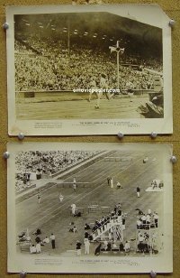 #4076 OLYMPIC GAMES OF 1948 2 8x10s'48