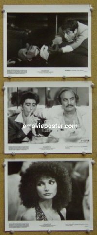 #7218 SCARFACE 3 8x10s '83 Al Pacino, Loggia 