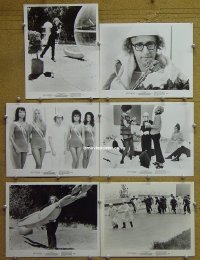 #4326 SLEEPER 6 8x10s #1 '74 Woody Allen