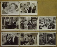 #4460 THIS IS MY AFFAIR 8 8x10s '37 Stanwyck