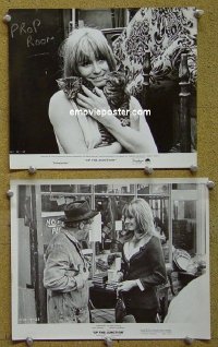 #6990 UP THE JUNCTION 2 8x10s 68 Suzy Kendall 