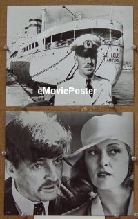 #468 VOYAGE OF THE DAMNED 2 8x10s '76 Dunaway 