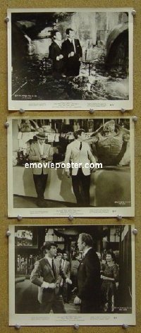 #7276 WHO WAS THAT LADY 3 8x10s60 Tony Curtis 