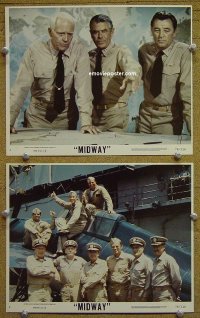 #3951 MIDWAY 2 color8x10LCs '76 Heston