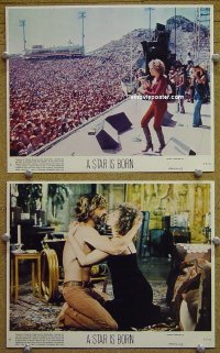 #4370 STAR IS BORN 2 color 8x10 LCs '77