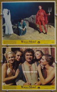 #4578 WHOLLY MOSES 2 color 8x10 LCs '80 Moore