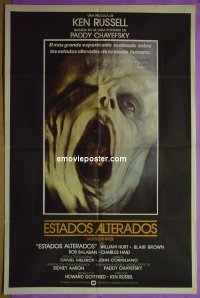 #5239 ALTERED STATES Argentinean movie poster '80 Hurt