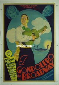 #040 BROADWAY GONDOLIER linen Argentine '35 