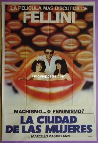#8944 CITY OF WOMEN Argentinean '80 Fellini 