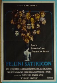#6390 FELLINI SATYRICON Argent '70 cult! 