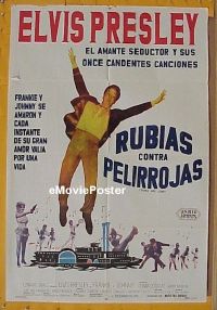 #104 FRANKIE & JOHNNY Argentinean poster '66 