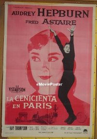 #279 FUNNY FACE Argentinean '57 A. Hepburn 