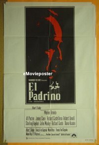 #307 GODFATHER Argentinean '72 Coppola,Pacino 