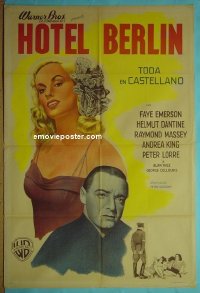 #8995 HOTEL BERLIN Argentine45 Helmut Dantine 