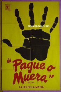 #9027 PAY OR DIE Argentine 60 Ernest Borgnine 