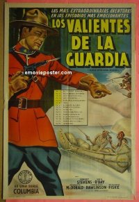 #0110 PERILS OF THE ROYAL MOUNTED Argentine42 