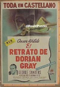#5186 PICTURE OF DORIAN GRAY Argent '45