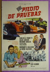 #6492 PILOTO DE PRUEBAS Argent 72 car racing! 