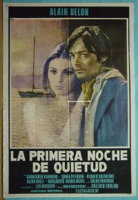 C654 PROFESSOR Argentinean movie poster '72 Alain Delon, Petrova