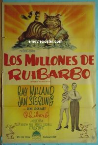 #9038 RHUBARB Argentinean51 Milland, Sterling 
