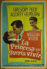 #167 ROMAN HOLIDAY Argentinean '53 Peck