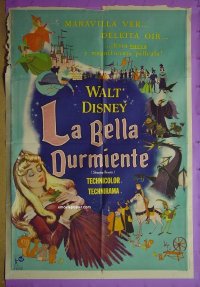 #6525 SLEEPING BEAUTY Argentinean '59 Disney 