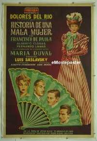 #045 STORY OF A BAD WOMAN linen Argentine '48 