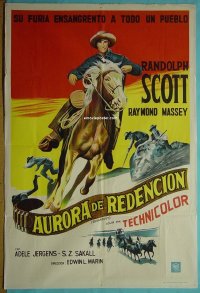 #6541 SUGARFOOT Argentinean 51 Randolph Scott 