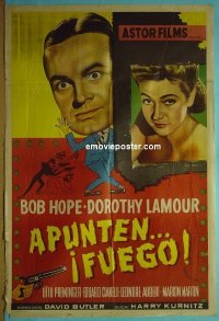 #9059 THEY GOT ME COVERED Argentine43Bob Hope 