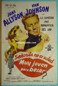#9061 TOO YOUNG TO KISS Argentinean51 Allyson 