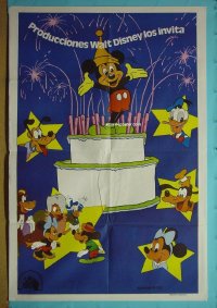 #5530 WALT DISNEY'S CARNIVAL OF HITS Argentinean movie poster