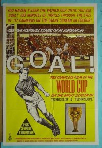 #1155 GOAL THE WORLD CUP Aust 1sh '66 soccer!