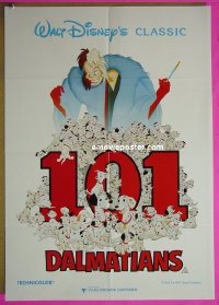 #1919 101 DALMATIANS Aust 1shR80s Walt Disney 