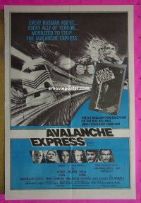#1100 AVALANCHE EXPRESS Aust 1sh79 Lee Marvin