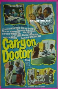 #1116 CARRY ON DOCTOR Aust 1sh 72 English sex