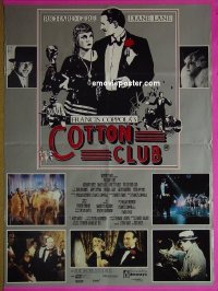 #1974 COTTON CLUB Aust 1sh '84 Gere, Coppola 