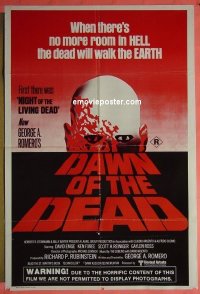 #6324 DAWN OF THE DEAD Aust 1sh '78 Romero 