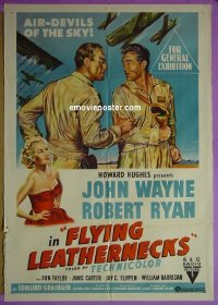 #6349 FLYING LEATHERNECKS Aust 1sh '51 Wayne 