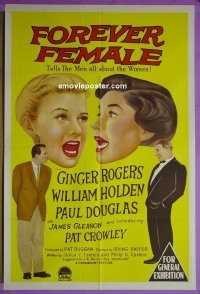 #6352 FOREVER FEMALE Aust 1sh54 Ginger Rogers 
