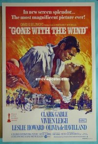 #6365 GONE WITH THE WIND Aust 1sh R68 Gable 